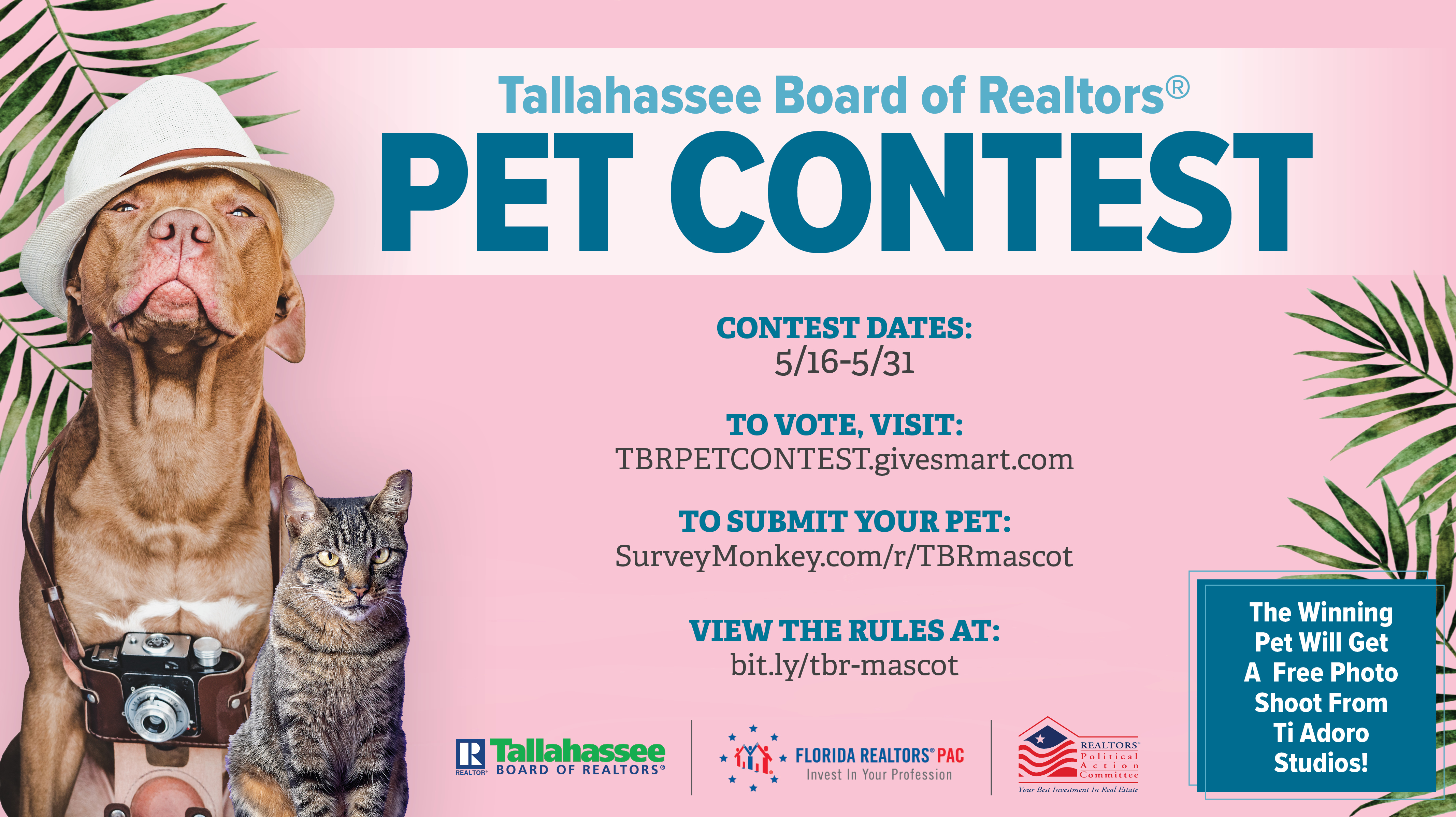 TBR Pet Contest Flyer
